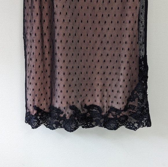 Soma Lace Layered Chemise Slip Nightgown - Picture 3 of 10